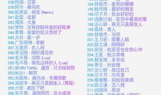 粤语歌曲排行榜 粤语歌曲排行榜